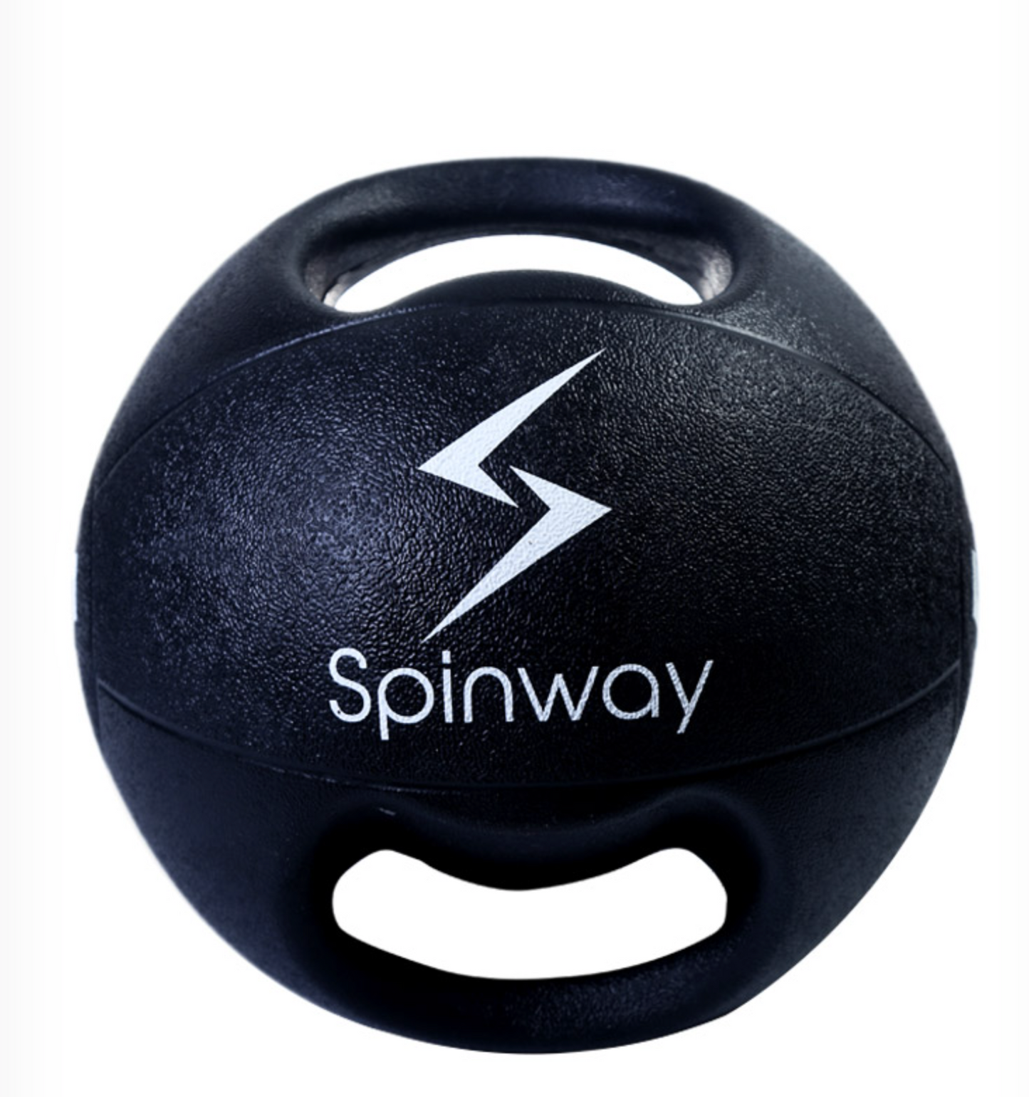 Rubber Medicine Ball with Double Grip- 5kg